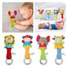 Babyfans Plush Animal Shaker With Colorful Beads Perfect For Sensory Development, Hand-eye Coordination, And Interactive Play