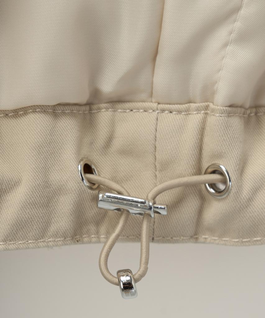 Satur Cotton Washed Jacket Beige
