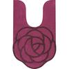 Senko S.D.S. Rose Toilet Mat, Elegant Purple, 95 X 60 Cm, 18094