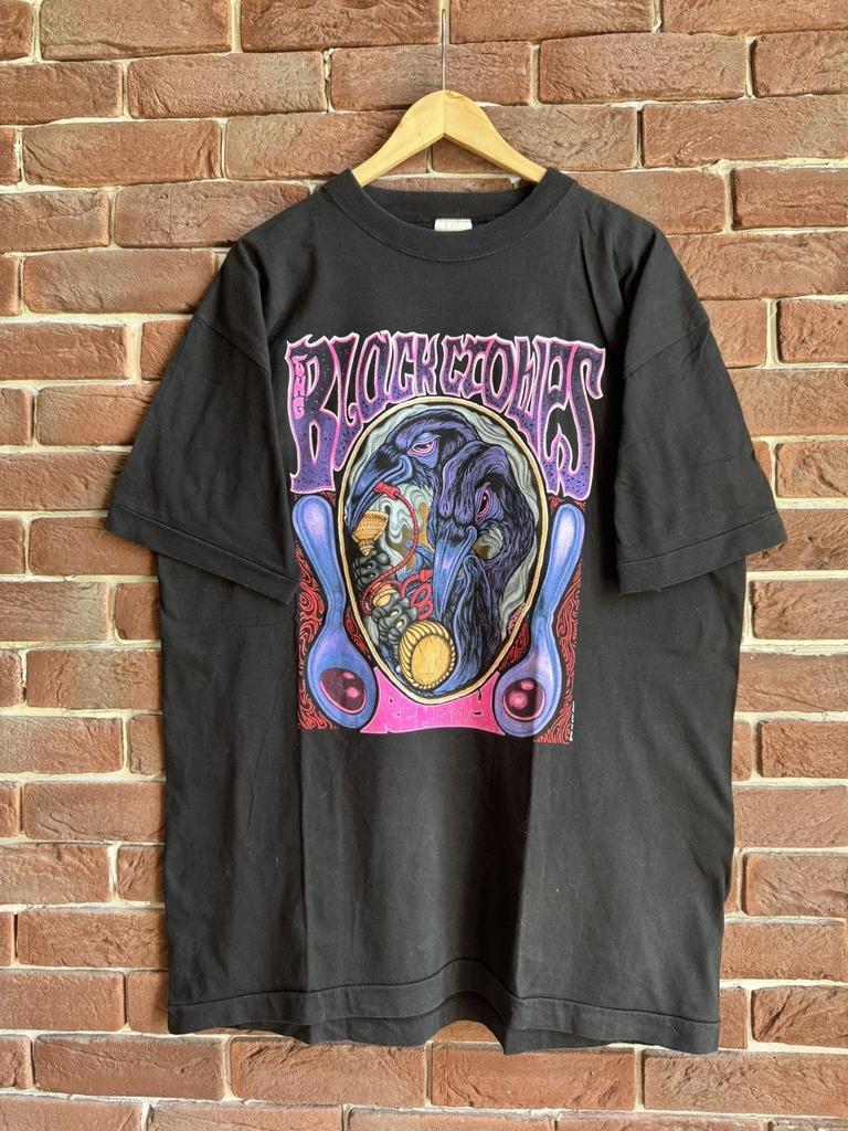 Vintage 90s The Black Crowes Rock Band T Shirt Grail 1993