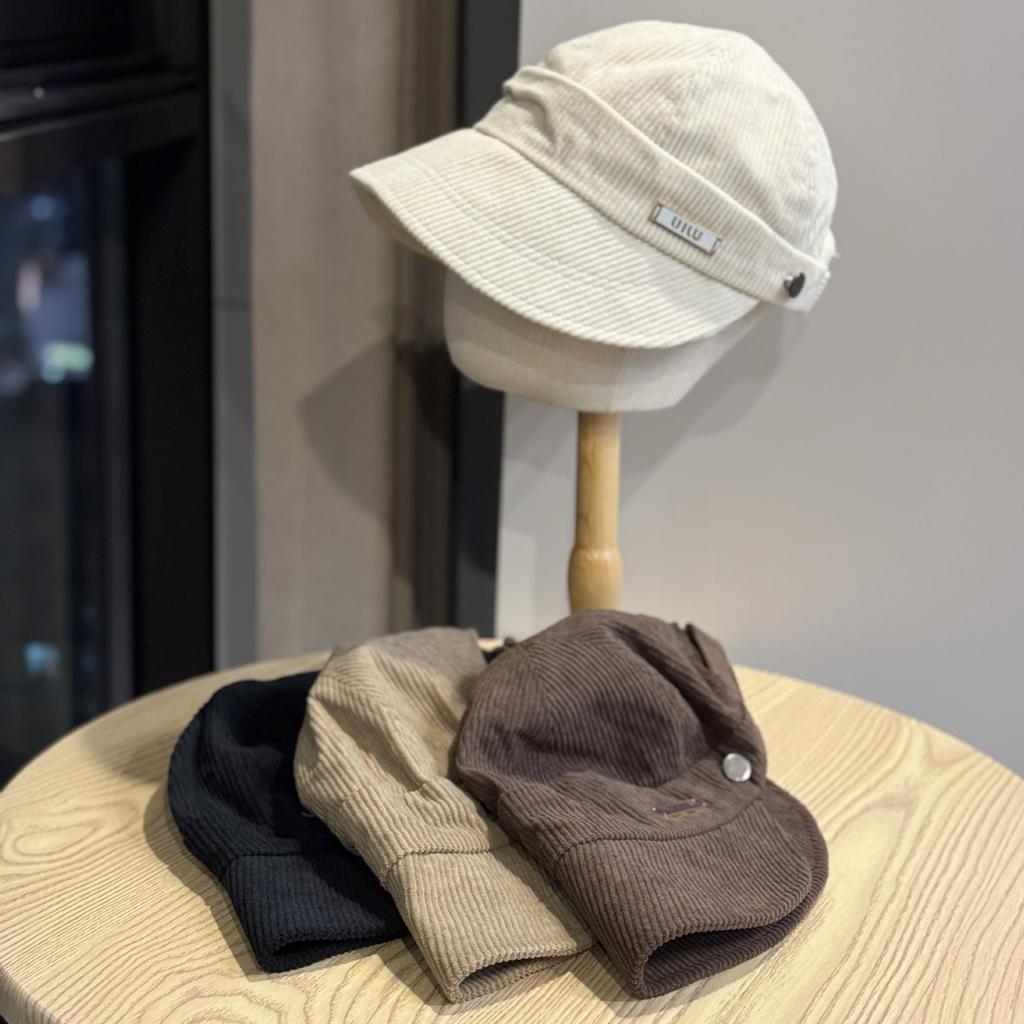 Fisherman Hat Women's Autumn and Winter New Versatile Fashion Peaked Hat Showing Face Small Korean Style Simple Basin Hat