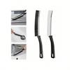 1Pcs Long Handle Crevice Cleaning Brush: Designed For Hard-To-Reach Spaces Like Window Tracks, Sliding Door Grooves, Sink Edges