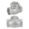 DN32 Stainless Steel One Way Swing Check Valve Female Thread 200PSI for Water Oil Gas