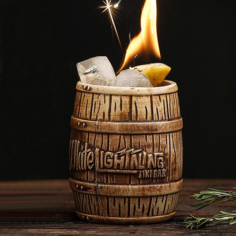 Bar Hawaiian Cocktail Beer Cups Home Decor Decorative Vase Funny Ceramic TiKi Cup Personalized Drinkware Water Mug Featured Gift