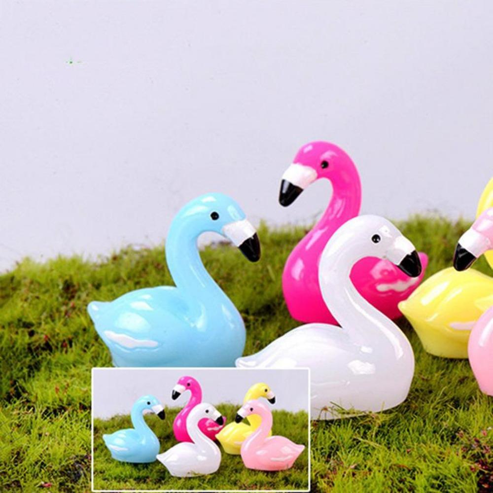 Мини-животные 3 фигурки Маленькая утка Птица Фея Сад Миниатюрный ландшафт Террариум — фото 22