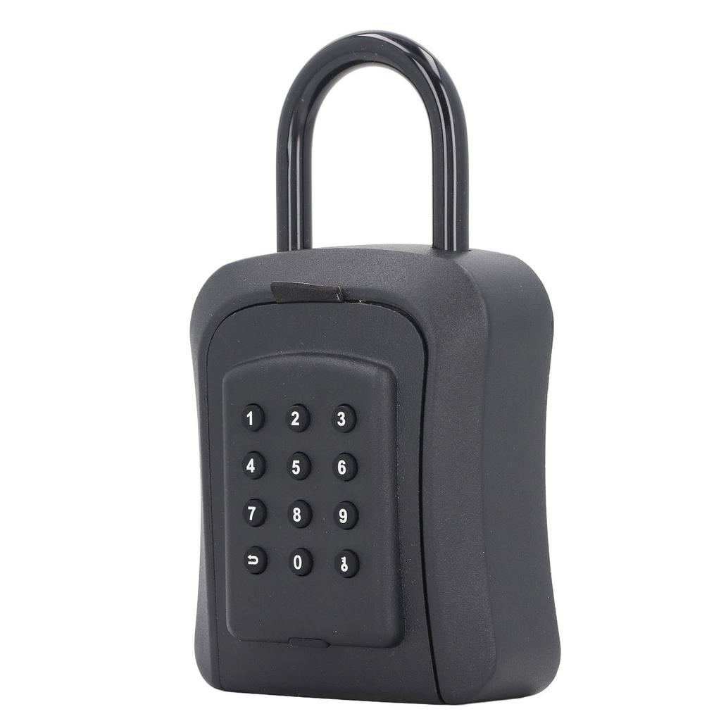 Key Lock Box Six Digit Password Wall Mounted Combination Keyboard Storage Box Waterproof for Indoor Outdoor