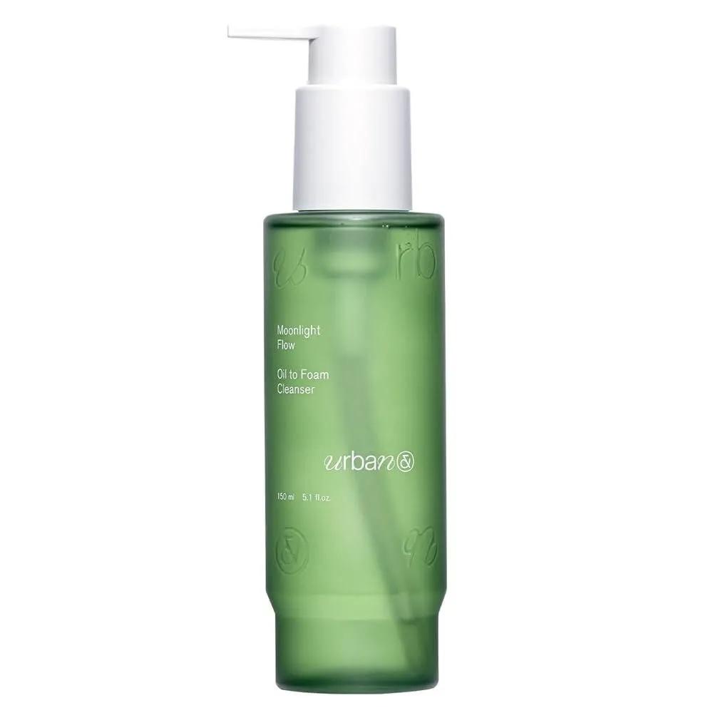 

URBANAND Moonlight Flow Oil-to-Foam Cleanser Vegan Skincare Makeup Deep Cleansing All-in-One Foaming Facial Korea 150ml 5.8oz [No.