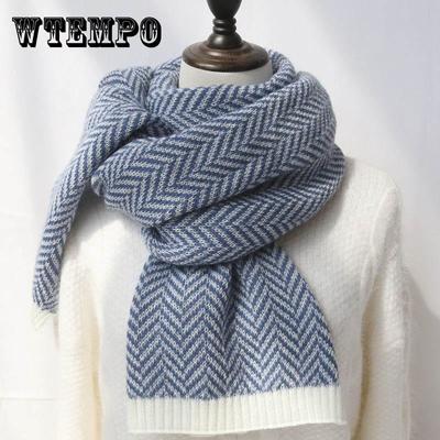 Scarf Female Autumn and Winter Korean Version of The Wild Student Japanese Cute Knitted Wool Thickening Men's Warm Bib