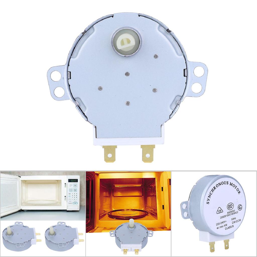 2 st TYJ50 8A7 HQXRTEK Synkronmotor AC220 240V Mikrovågsugn Vridbord Motor