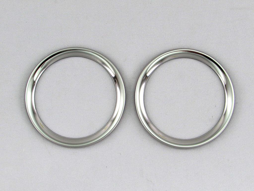 BRIGHTZ DA17V Super Mirror Stainless Steel Plated Air Conditioning Ring, 2 PC [INT-ETC-276] DA