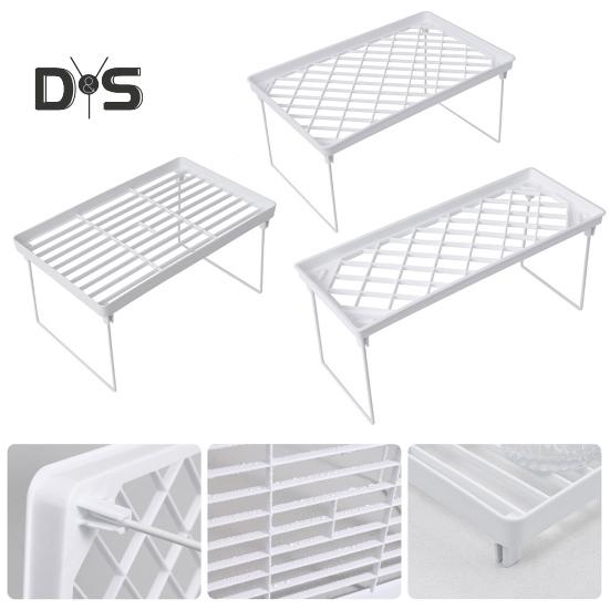 Bathroom Storage Shelf Foldable Design Lightweight Sturdy Easy Assembly Minimalist Simple Storage Rack