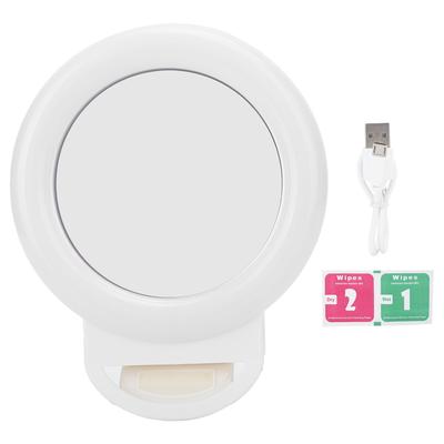 AL20 Smartphone Fülllicht LED Clip-on Wiederaufladbares Ring-Fülllicht für Live-Streaming
