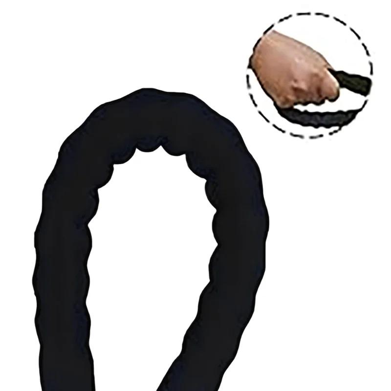 Reflective Double Handle Dog Leash - Anti-pull Heavy Duty Rope With Non-slip Grips For Large Dogs Outdoor Training 