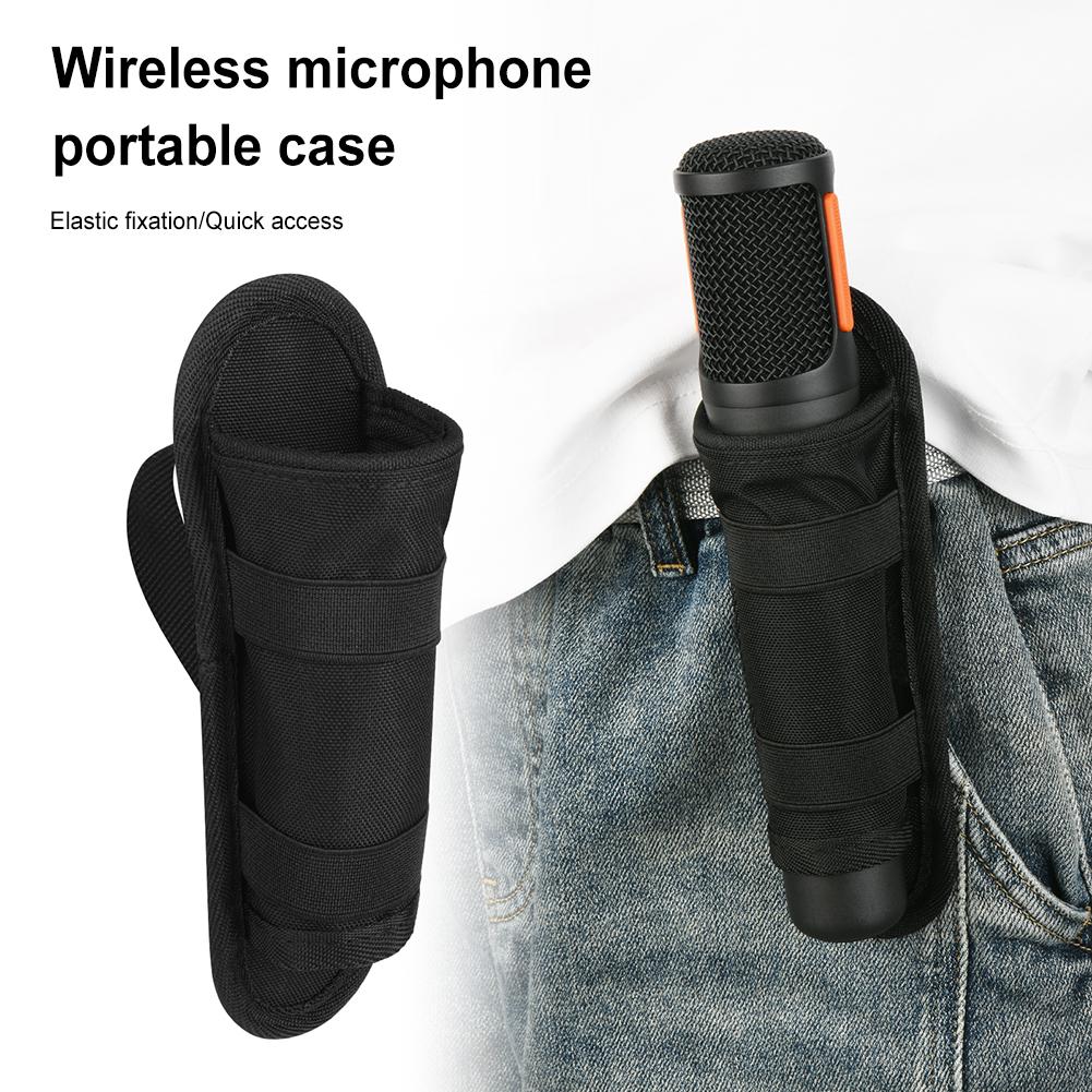 Microphone Holder Lightweight Mic Storage Holder Universal Microphone Case for JBL Partybox Wireless Microphone