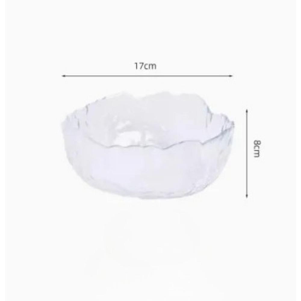 

750 мл Фруктовые тарелки, стеклянные миски с золотым ободком, тарелки, посуда, десерты, салатники
