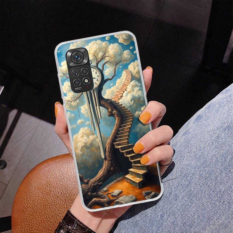 Salvador Dali Art Phnoe Case for Phnoe Case for Xiaomi Redmi Note 15 14 14S 13 Pro Plus 12 12S 11S 11E 10S 10 11T 5G Unique Cove