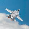 Top Gun Militar 202 Peças Modelo de Bloco de Construção de Caça F14 Brinquedos Educativos para Crianças
