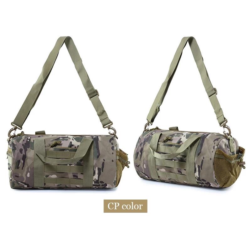 Outdoor Shoulder Bag Camouflage Bag Men Hiking Fishing Camping Portable Waterproof Shoulder Backpack 20L