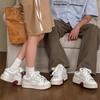 Little White Shoes Niche Design Heart-shaped Thick-soled Little White Shoes Women's Summer New Fashion Casual Breathable Board