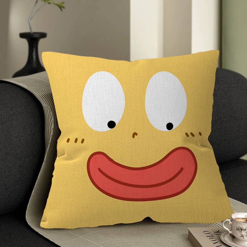 Emoji Cushion Cover Pillowcase Upholstery Sofa Throw Pillow Home Decor Pillowcas