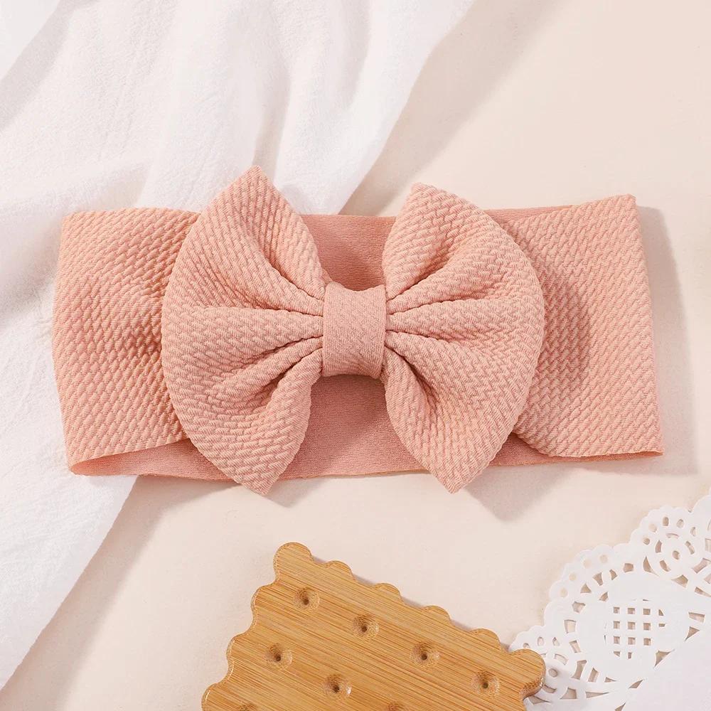 Soft Solid Baby Headbands Stretchy Soft Knot Baby Girl Head Wrap for Newborn Baby Girls Infant Toddlers Kids Hair Accessories