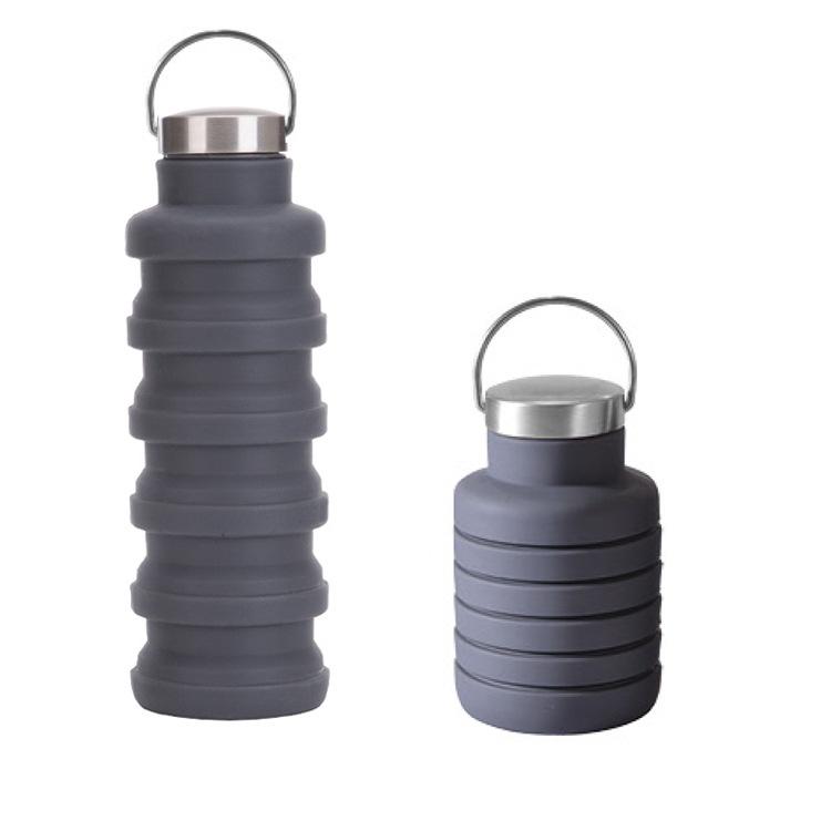 Silicone Izable Fit Cup Foldable Cup Outdoor Activity Active Trip Lightweight Kettle Lightweight Water Cup Tumbler Kettle