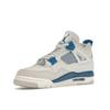 Air Jordan 4 Retro Militärblau 2024 Unisex Sneakers Creme Off-White Neutral-Grau FV5029-141