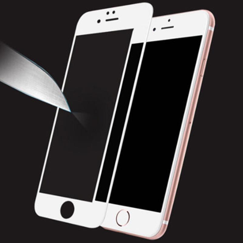 For IPhone 6 6S Plus Full Coverage Tempered Glass Screen Protector Film Guard