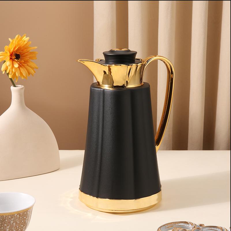 Large Capacity Classic Arabic Stainless Steel Vacuum Insulated Tea Mug 12-24 Hours Hot Beverage Portable Business Gift