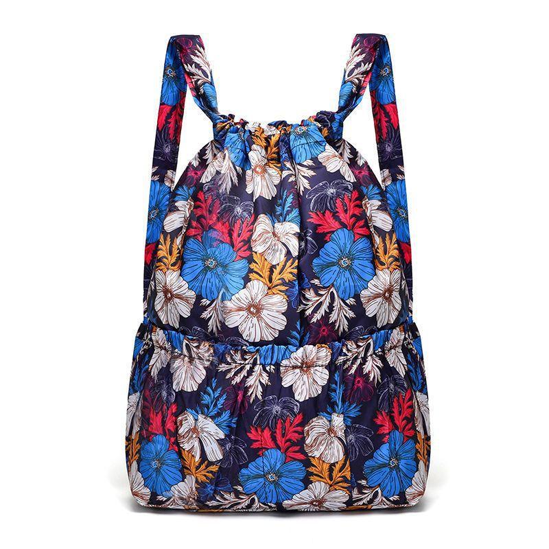 Nylon-Bündel-Taschen-Rucksack, Outdoor-Sporttasche, große Kapazität, leichter Reiserucksack