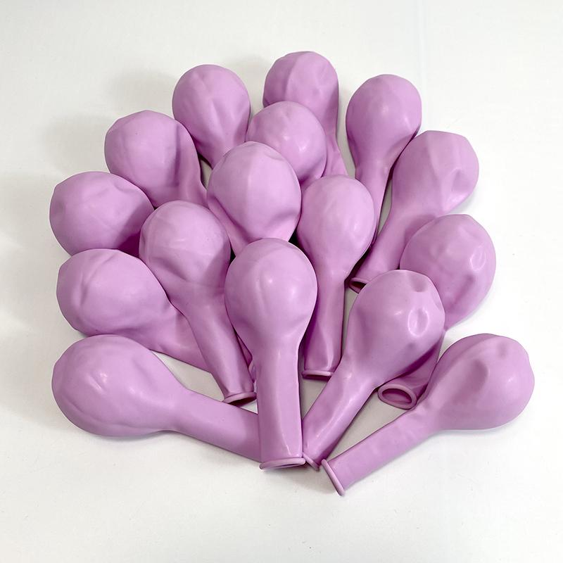 100Pcs 10Inch Pink Balloon Holiday Decoration Soft Light Balloons Happy Birthday Wedding Valentine'S Day New Year Decor Supplies