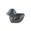 1Pc Natural Stone Hand Carved Mini Duck Figurine 17-20×25-28mm Polished Crystal Little Duck Statue Reiki Healing Mini Desk Terrarium Decor Craft Gift