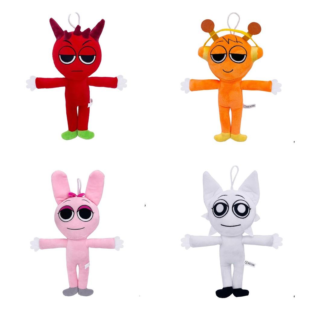 Character Plush Sprunki Plush Doll Game Peripherals Birthday Gift Decoration Toy
