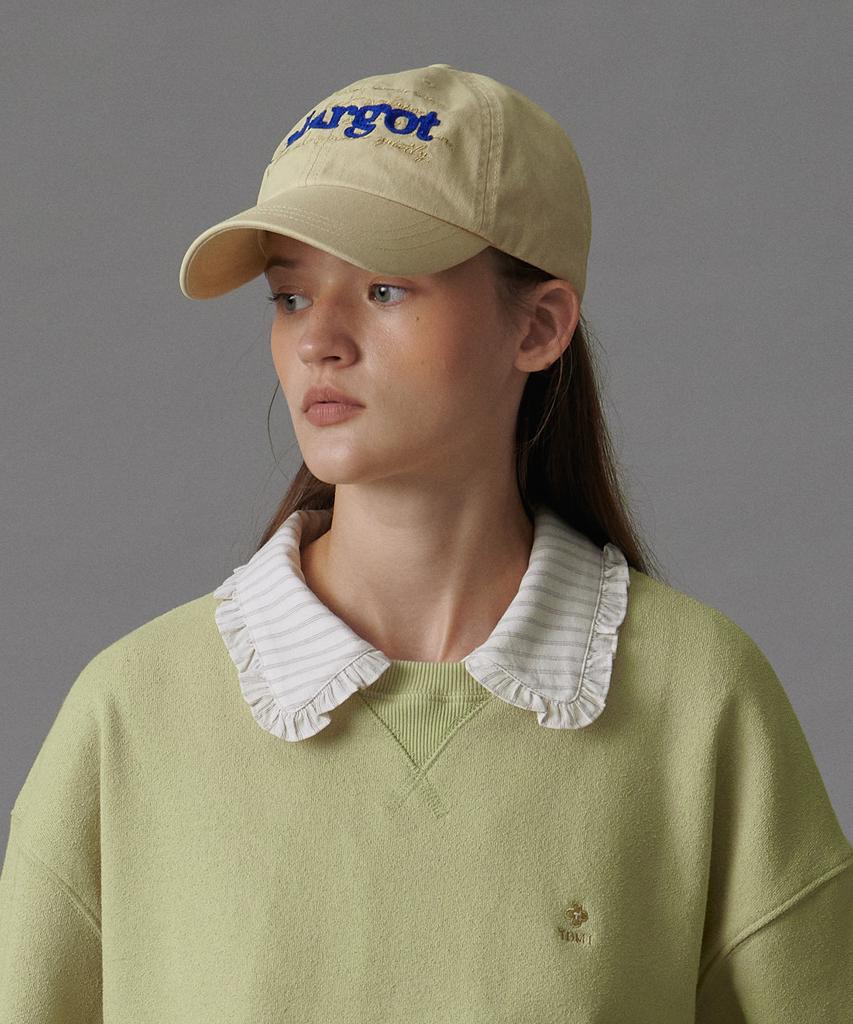 TTUDEMENT Margot Logo Ballcap Butter