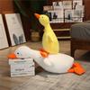 Gelbe Entenpuppe Plüschtier Liegekissen Entenpuppe Mädchen Schlafen Beruhigende Stoffpuppe Aktivitätsgeschenk