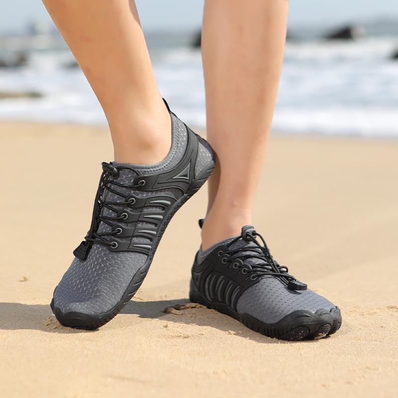 Muži Barefoot Aqua Boty Ženy Plážová Bota do vody Rychleschnoucí Plavkové sandály Drenáž Proti proudu Brodění Tenisky Pro Fitness Jóga Potápění Turistika Surfování Kempování