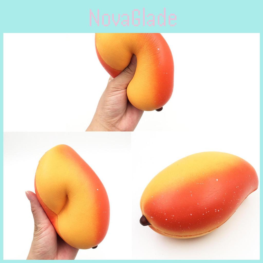 Squishy Mango Toy With Slow Rebound Pu Material For Gift Giving And Collecting