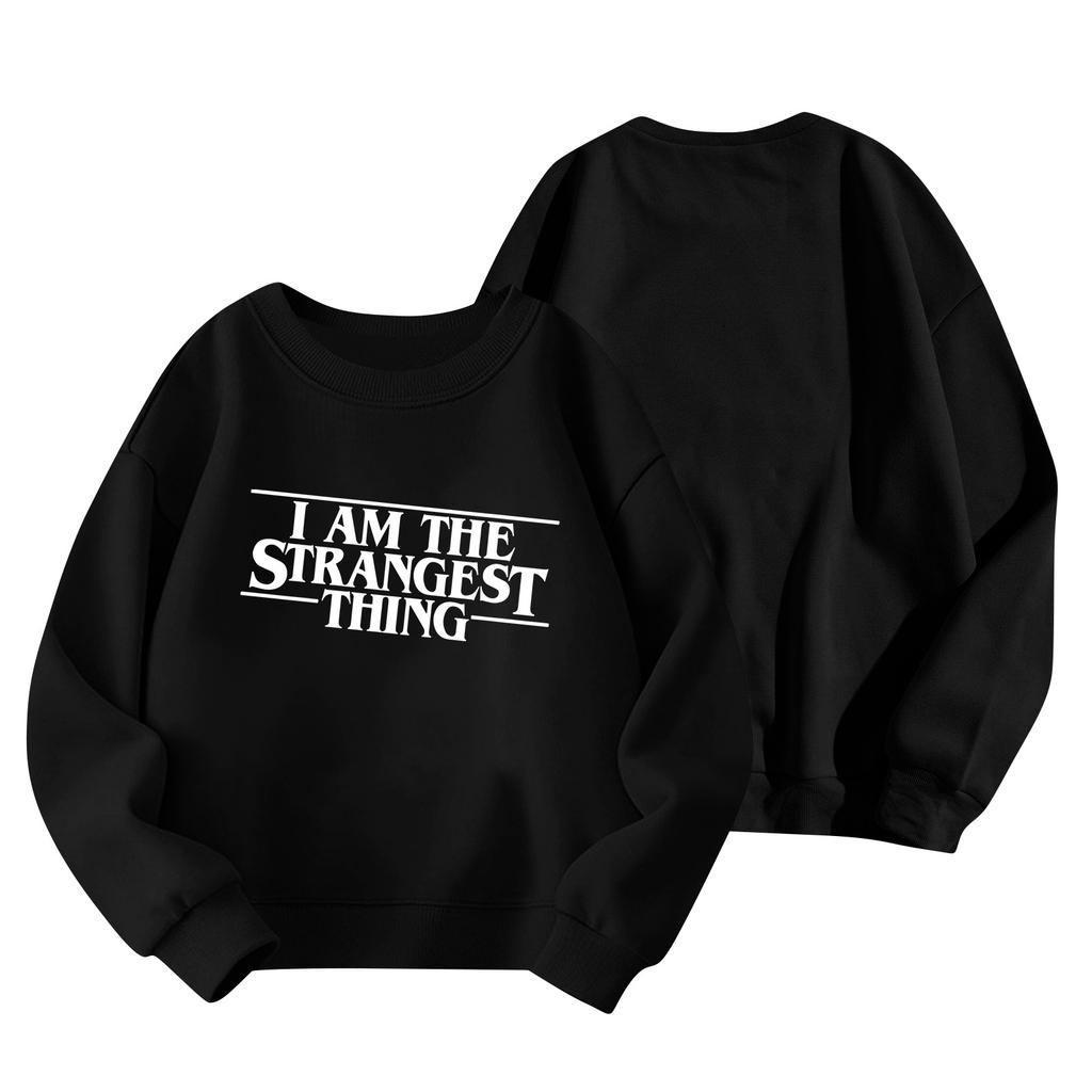 Dziecięca bluza z kapturem dla chłopców i dziewcząt, modna, z nadrukiem, z długim rękawem, 3-14 lat