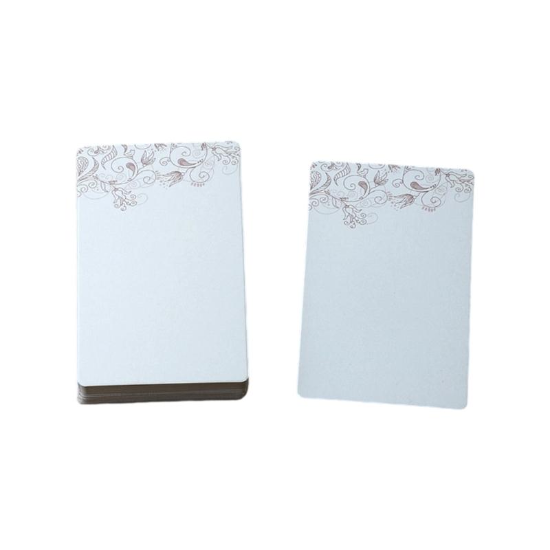 20 Folhas Cartões de Papel em Branco 2,24x3,54 Polegadas Cartões de Estudo Sem Pauta Cartão de Anotação Para Criança Adulto Arte Artesanato Rabiscos Scrapbooking