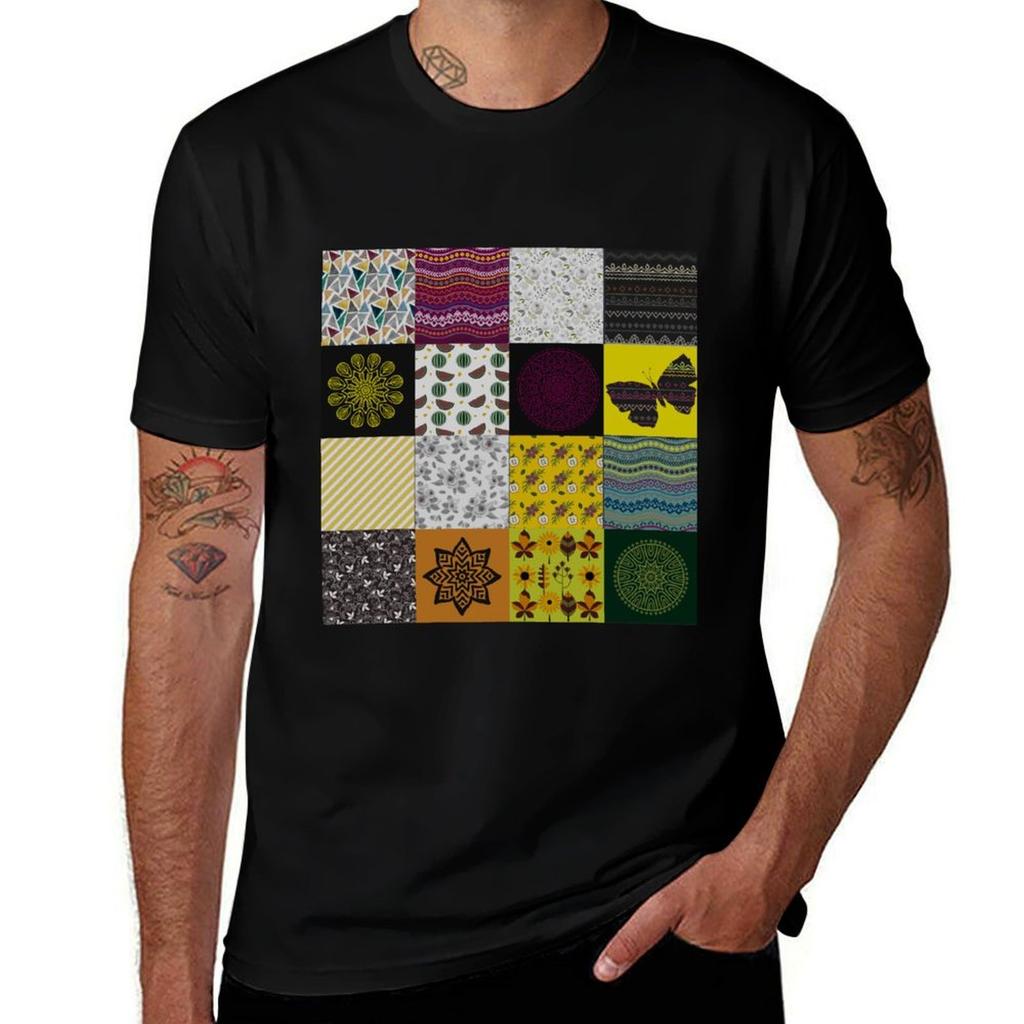 Patchwork4 Tshirt Perforunisexce Dry Fit Tshirt