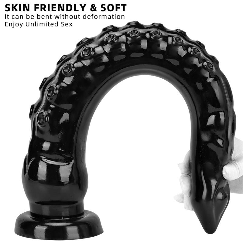 Female's Largest Super Long Tentacle Octopus Anal Plug Back Court Expansion Masturbation Device Profiled SM Back Court Anal Plug Butt