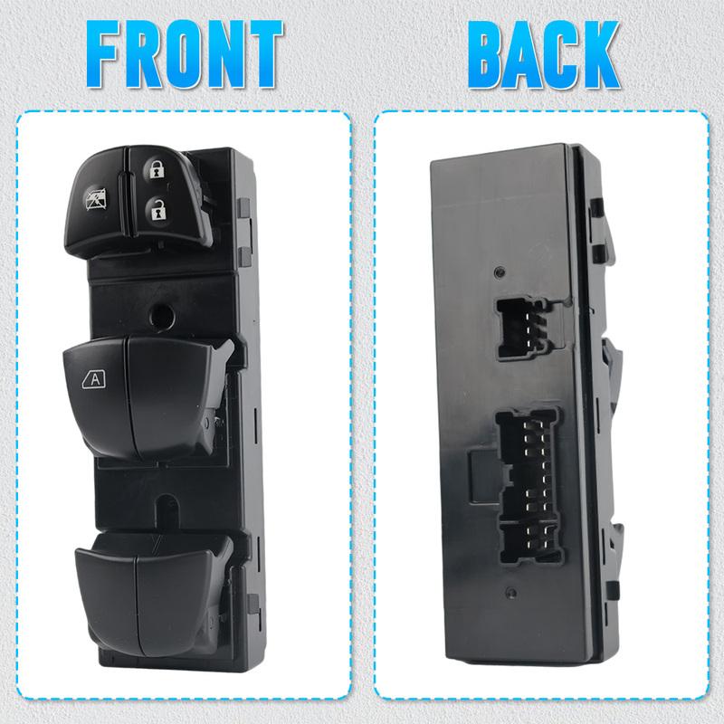 Master Power Window Control Switch for NISSAN ALTIMA FRONTIER LEAF ROGUE SENTRA 2013 2014 2015 2016 2017 2018 25401-3TA5A
