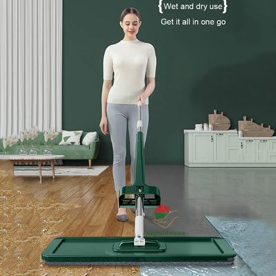 Mop yer temizleme aletleri Sıkmalı mop Ev temizliği kolayca süzülür 360° dönen ev Yer mopu temizleme fırçaları mutfak eşyaları ev