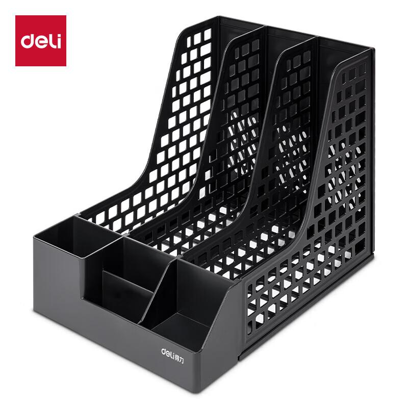 Deli Multi-functional Desktop File Organizer with Pen Holder