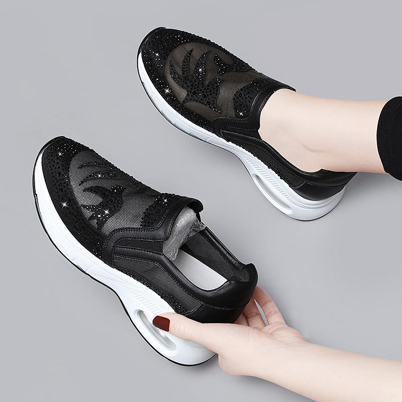 Sports shoes mesh breathable women's white shoes women's new spring and summer versatile travel casual women's shoes