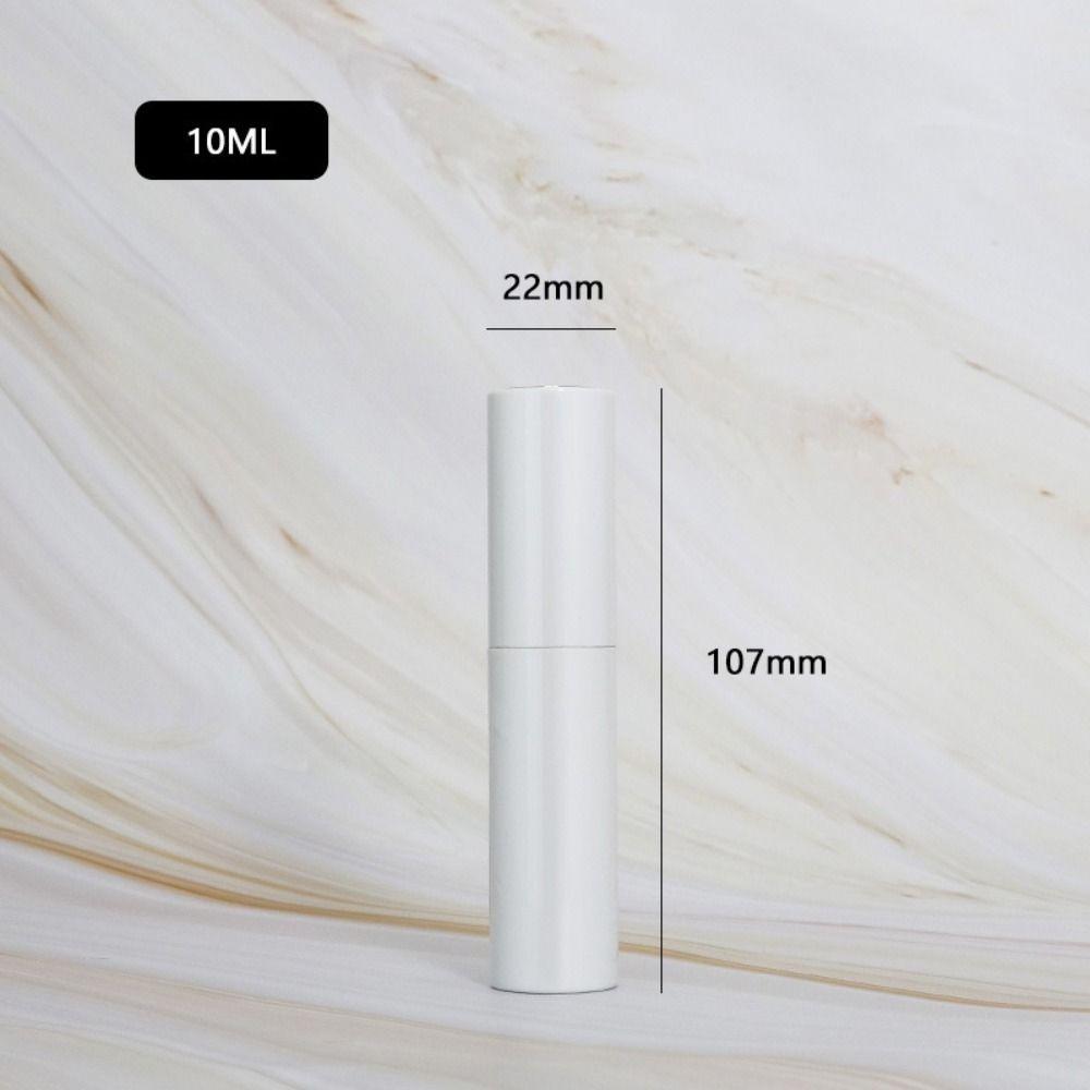 New 10ml Mini Perfume Bottle Refillable Essential Oil Alcohol Empty Cosmetic Containers Spray Rotating Bottle