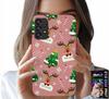 Samsung Galaxy A33 5G Tok - Karácsonyi Rénszarvas Karácsonyi Fa Édesség Minták
