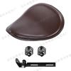 Retro Triangle Seat Bag for Harley Motorcycle - Leather Spring Cushion Accessory