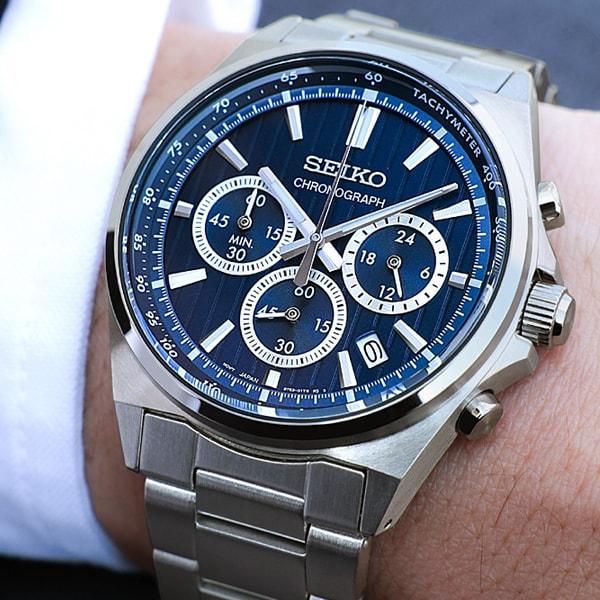 Seiko Men's SBTR033 (SEIKO SELECTION S Series Quartz Metal Band Men's) Round Watch Silver Stainless