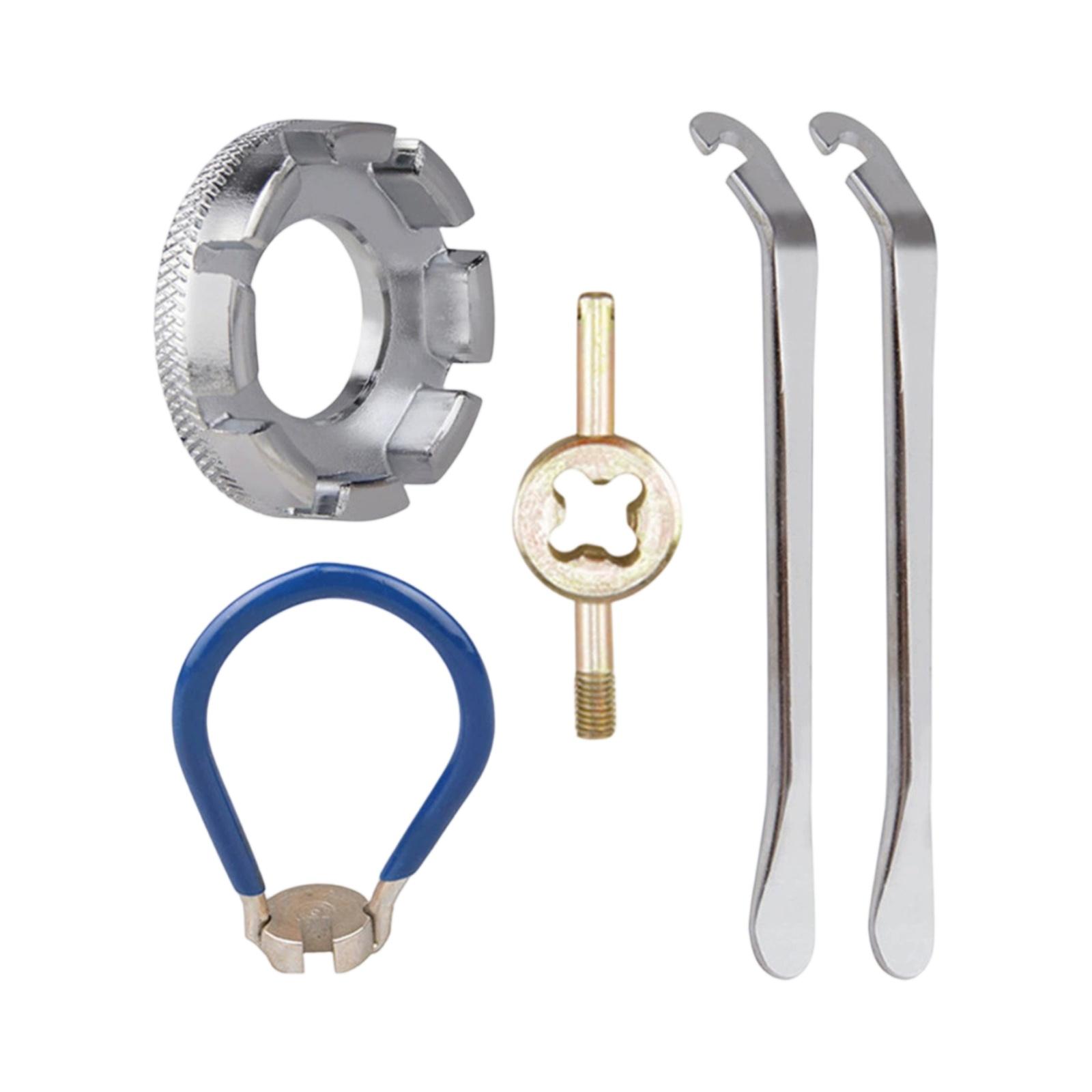 

Новый инструмент для регулировки спиц – спица и рычаг для , многофункциональный велосипедный инструмент, прецизионный спицевой ключ One Size